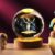 Deer Crystall Ball for Home Decor Creative Crystal Ball,USB LED Crystal Ball Night Lamp